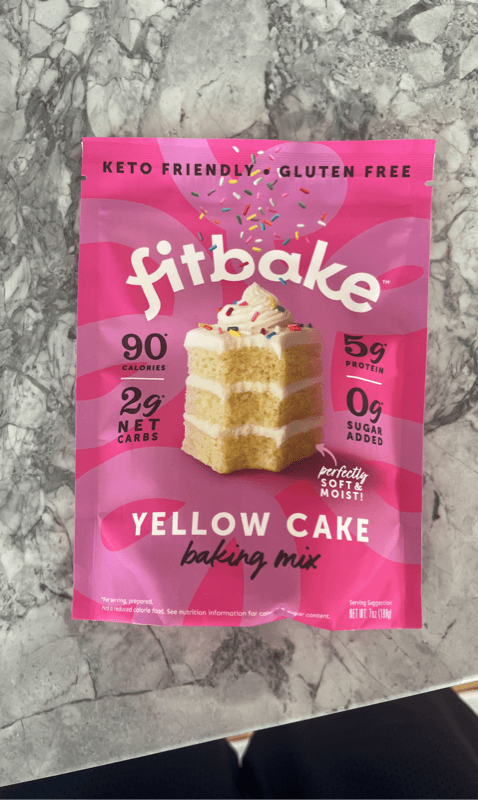 Fitbake Yellow Cake Baking Mix