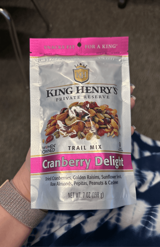 King Henry'S Private Reserve Trail Mix Cranberry Delight