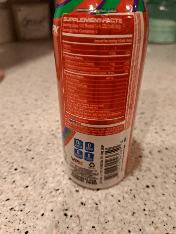 Redline Xtreme Bliss Kissed Energy Drink