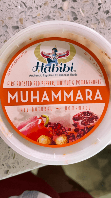 Habibi Fire Roasted Red Pepper, Walnut & Pomegranate Muhammara