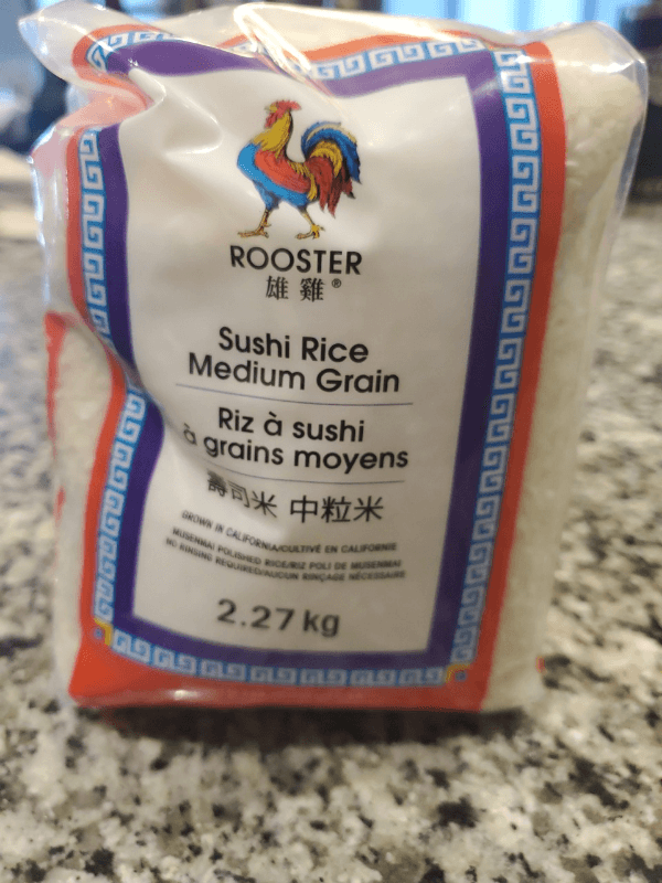 Rooster Medium Grain Sushi Rice