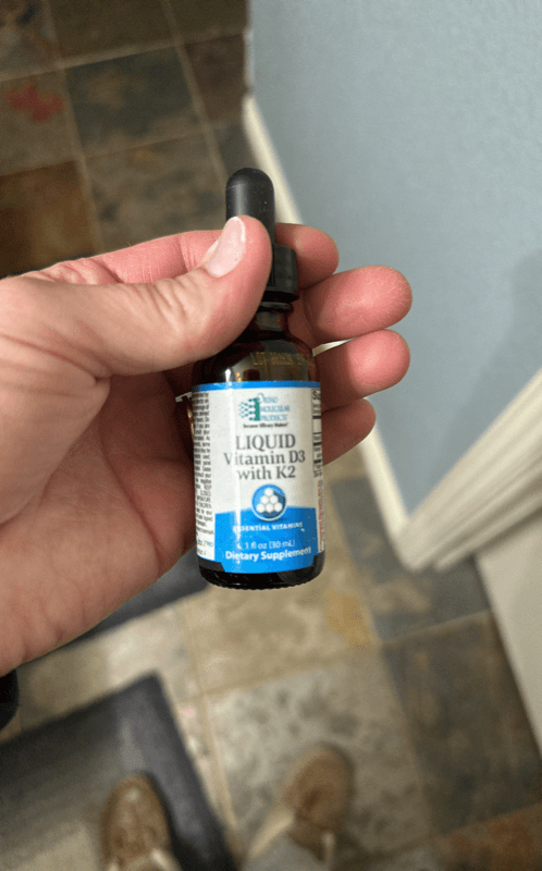 Ortho Molecular Products Liquid Vitamin D3 With K