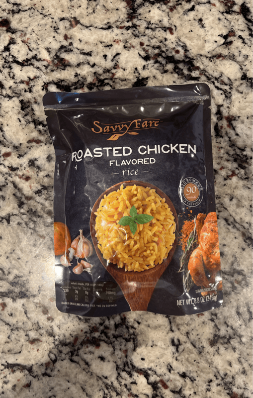 Savvy Fare Roasted Chicken Flavored Rice