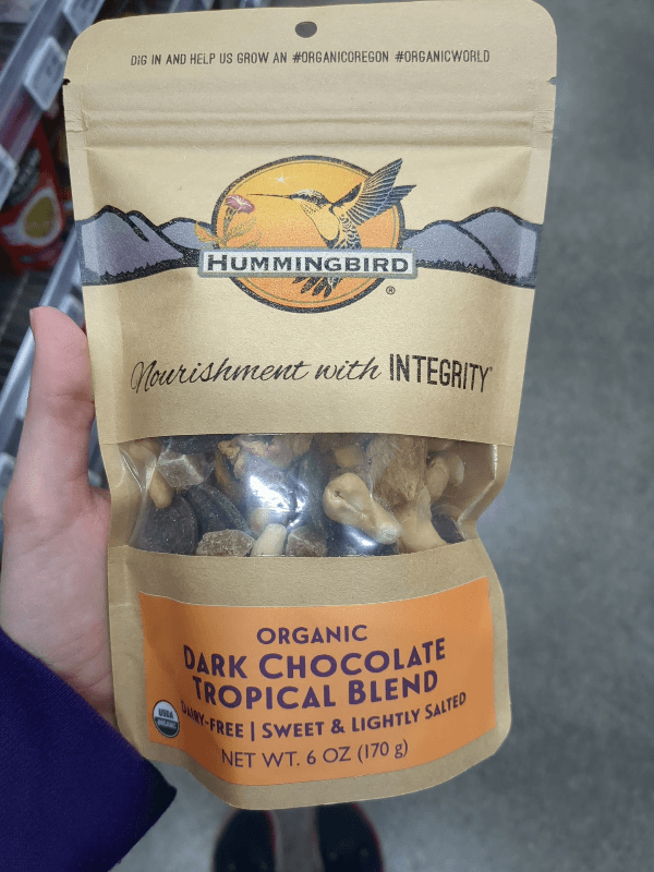 Hummingbird Organic Dark Chocolate Tropical Blend