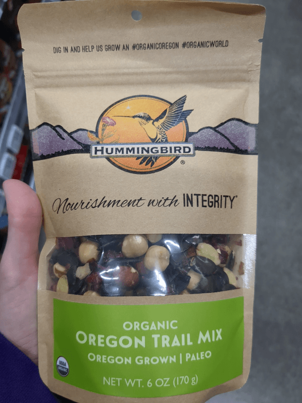Hummingbird Organic Oregon Trail Mix