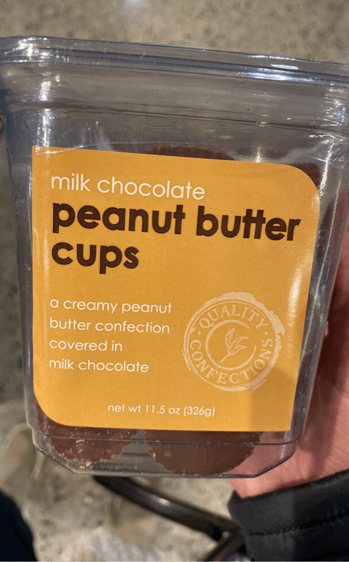 Quality Confections Milk Chocolate Peanut Butter