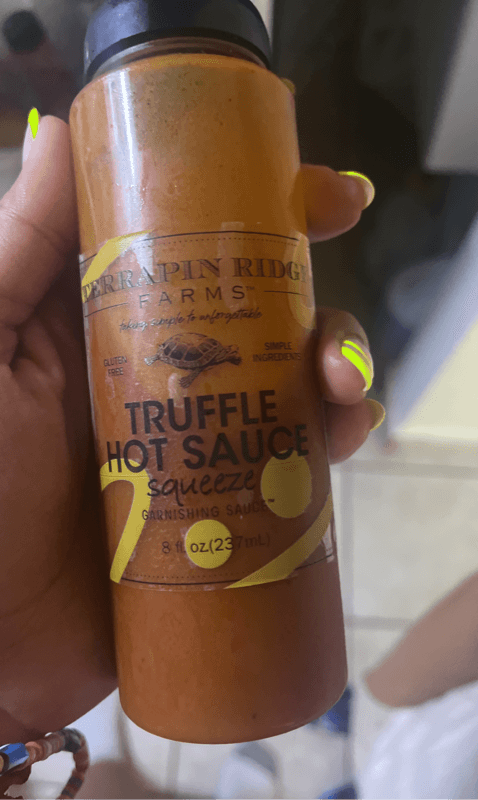 Terrapin Ridge Farms Truffle Hot Sauce Squeeze
