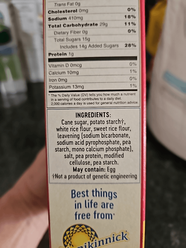Kinnikinnick Gluten-Free White Cake Mix