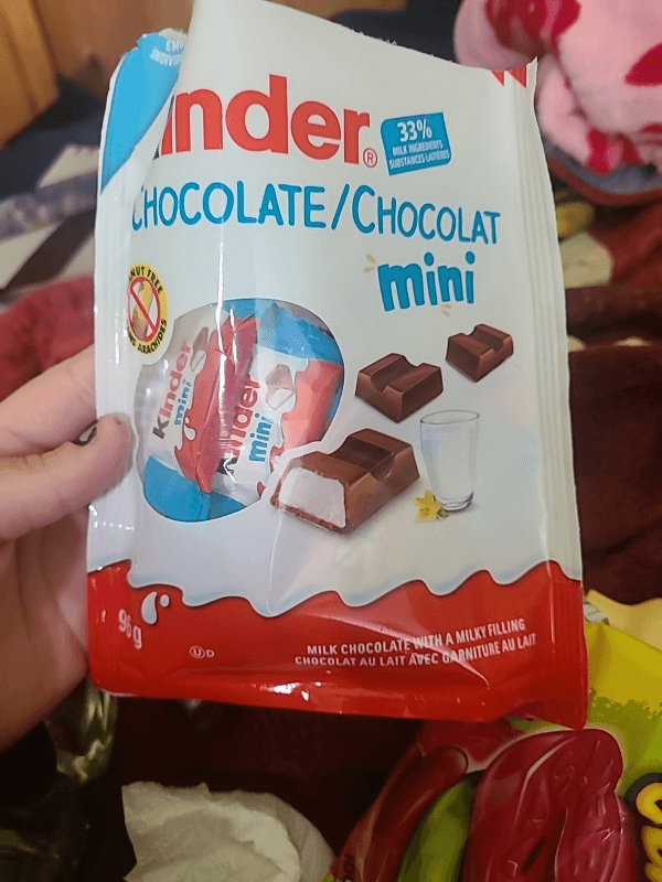 Kinder Chocolate Mini Milk Chocolate With A Milky Filling
