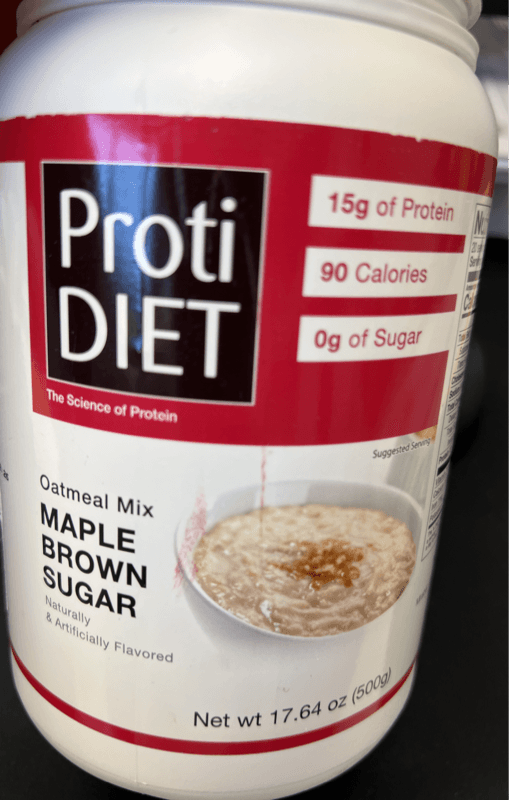 Protidiet Maple Brown Sugar Oatmeal Mix