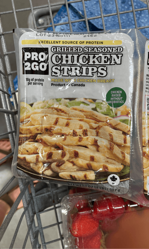 Pro2Go Grilled Seasoned Chicken Strips