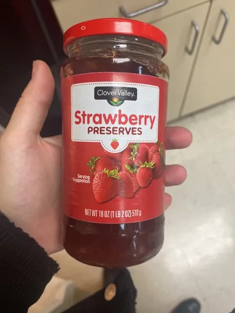 Clover Valley Strawberry Preserves