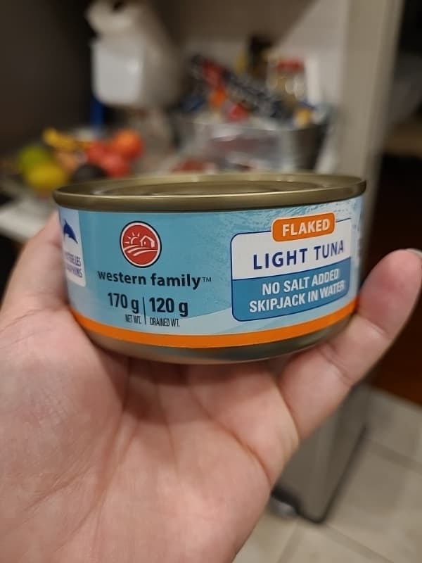 Western Family Flaked Light Tuna No Salt Added Skipjack In Water