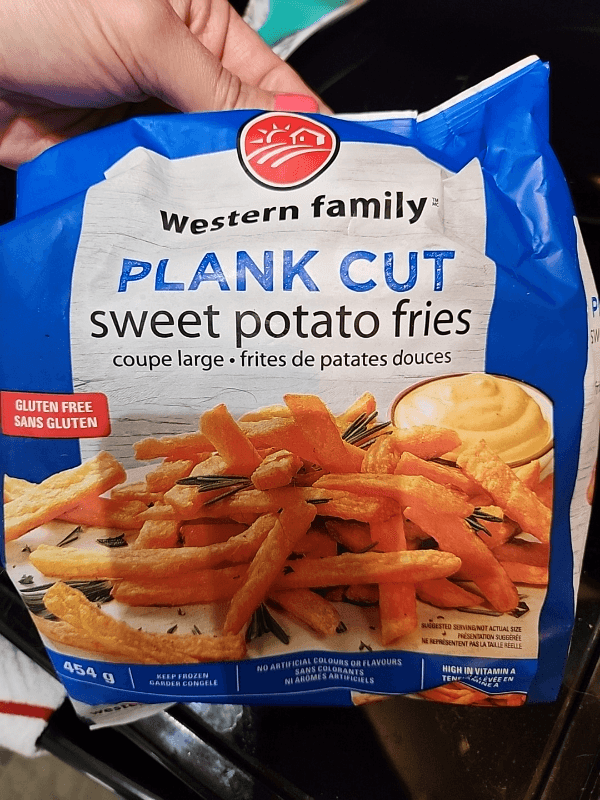 Western Family Plank Cut Sweet Potato Fries