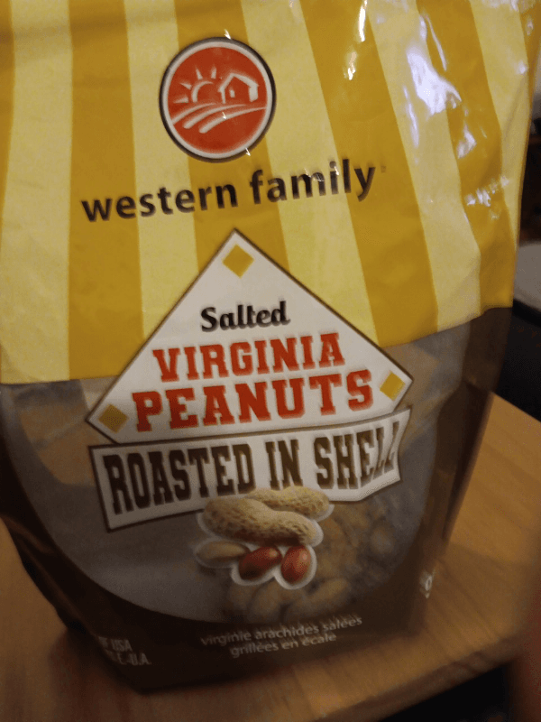 Western Family Salted Virginia Peanuts