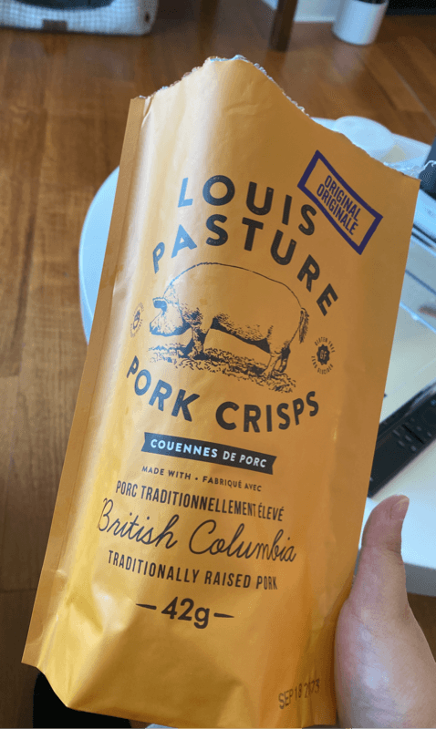 Louis Pasture Pork Crisps