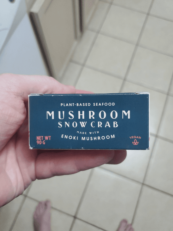 Seed To Surf Plant-Based Seafood Mushroom Snow Crab