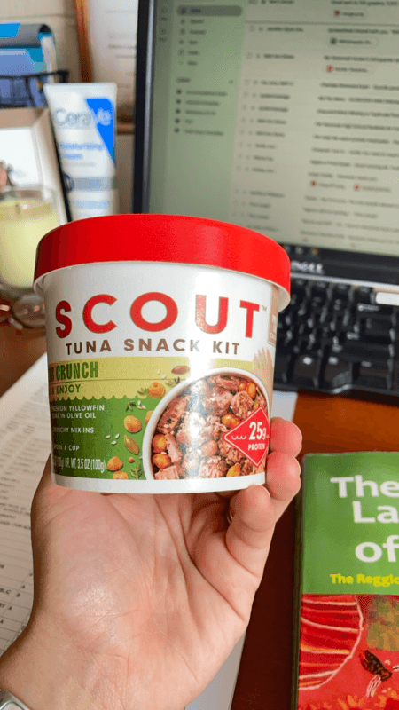 Scout Tuna Snack Kit Herb Crunch