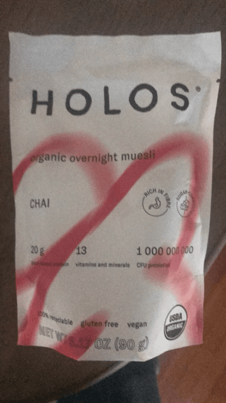 Holos Chai Organic Overnight Muesli