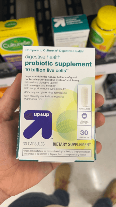 Up&Up Probiotic Supplement Dietary Supplement