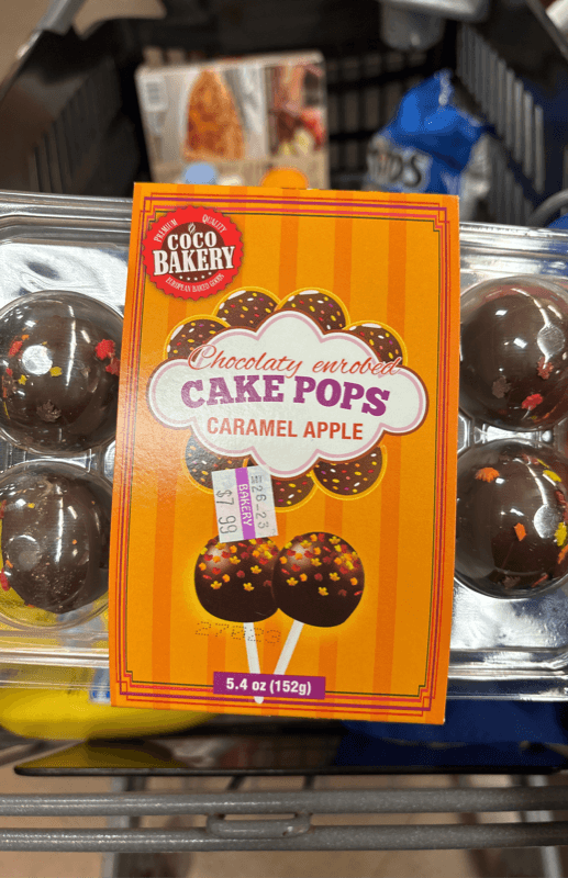 Coco Bakery Chocolaty Enrobed Caramel Apple Cake Pops
