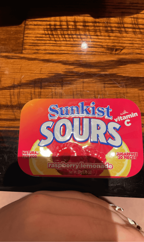 Sunkist Sours Raspberry Lemonade