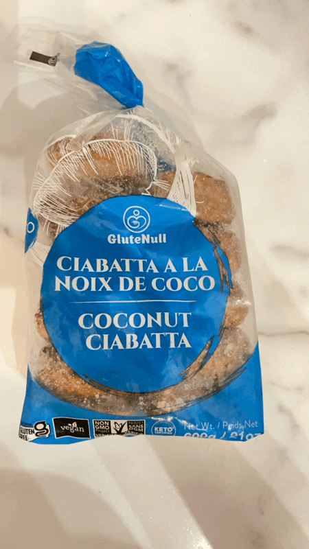 Glutenull Coconut Ciabatta