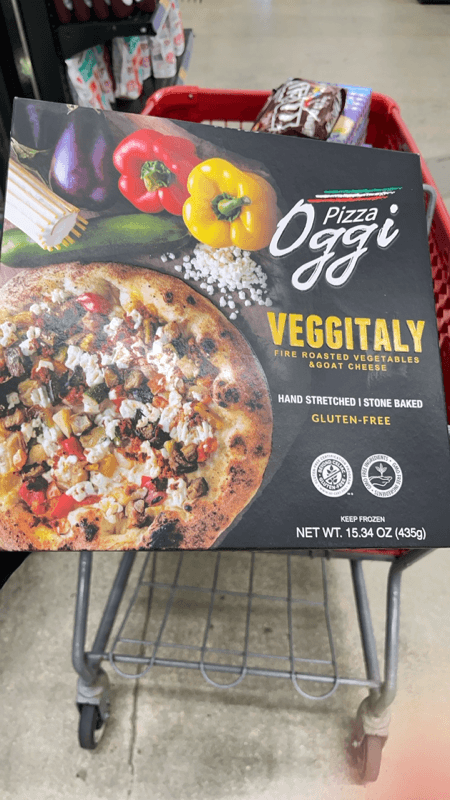 Pizza Oggi Veggitaly Fire Roasted Vegetables & Goat Cheese