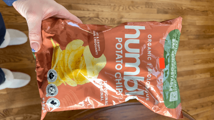 Humble Organic Biologique Potato Chips Original