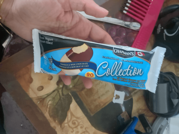 Chapman'S Canadian Collection Vanilla & Milk Chocolate  Yogurt Bar