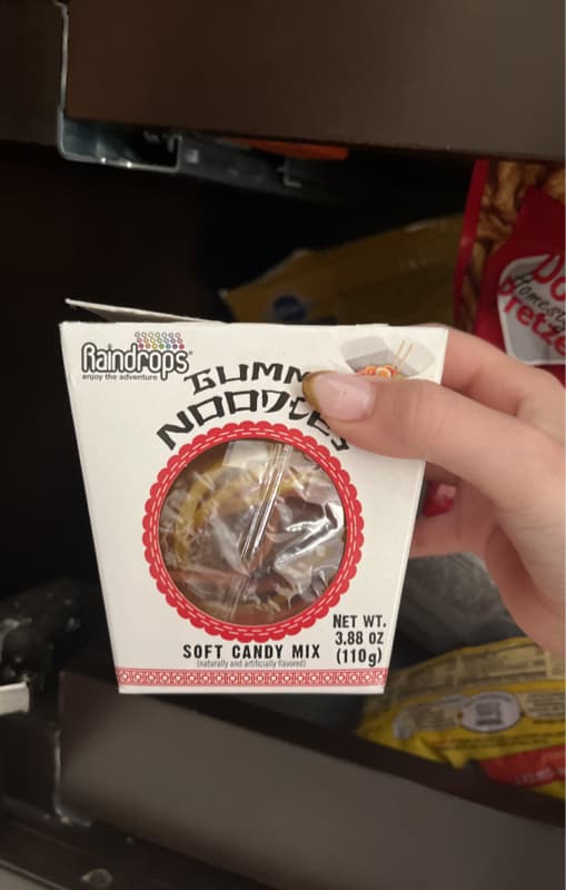 Raindrops Gummy Noodles Soft Candy Mix