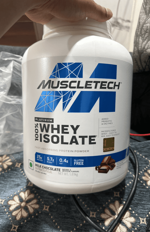 Muscletech Platinum 100% Whey Isolate Milk Chocolate