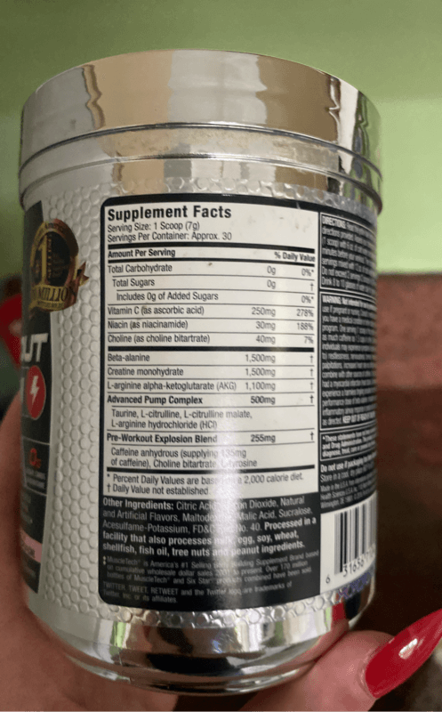 Six Star Pro Nutrition Pink Lemonade Pre-Workout Explosion