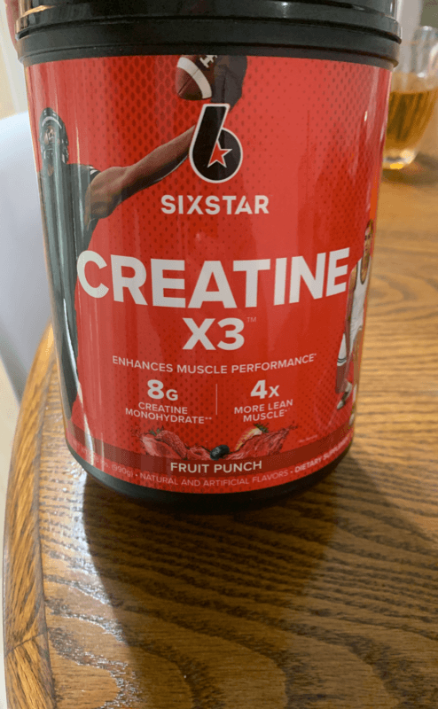 Six Star Creatine X3 Fruit Punch