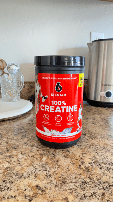 Sixstar 100% Creatine Unflavored Dietary Supplement