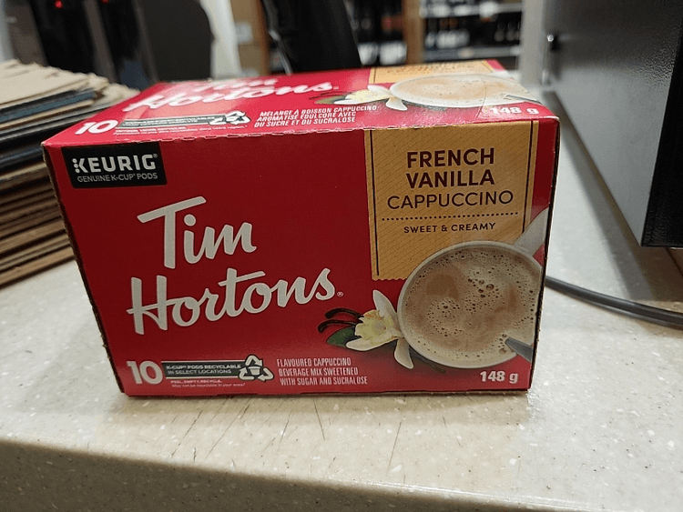 Tim Hortons French Vanilla Cappuccino K