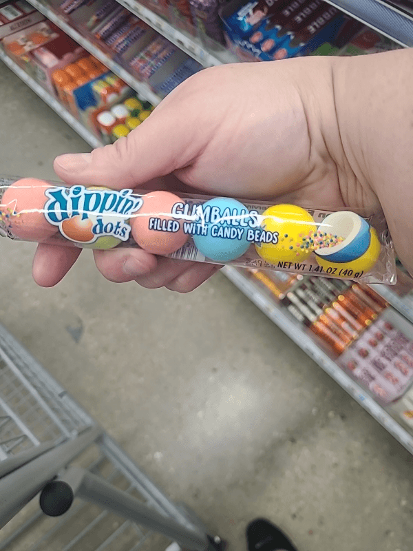 Dippin' Dots Gumballs Filled With Candy Beads