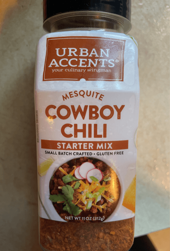 Urban Accents Mesquite Cowboy Chili Starter Mix