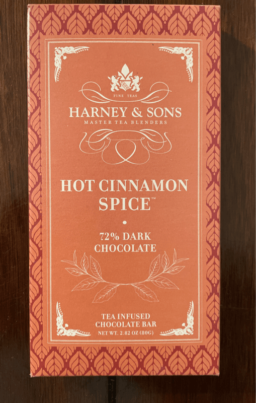 Harney & Sons Hot Cinnamon Spice Tea Infused Chocolate Bar