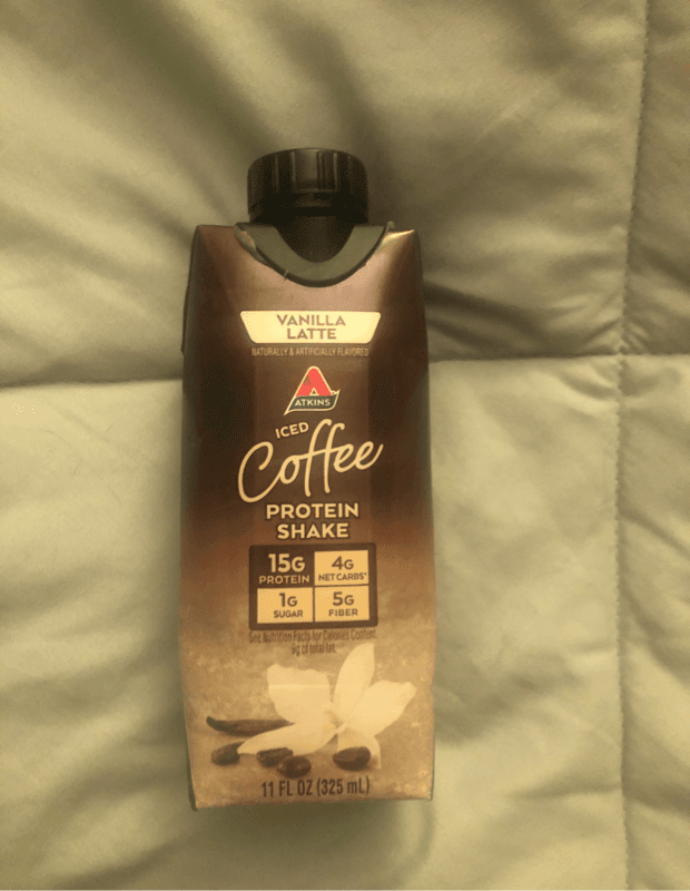 Atkins Vanilla Latte Iced Coffee Protein Shake