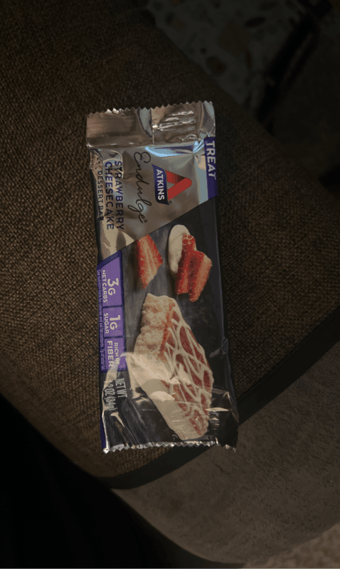 Atkins Endulge Strawberry Cheesecake Dessert Bar