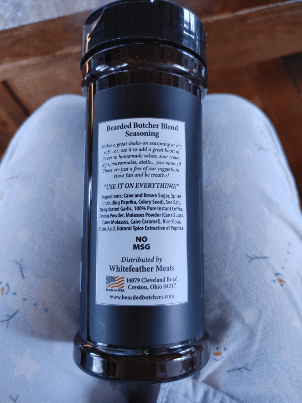 Bearded Butcher Black Blend Seasoning