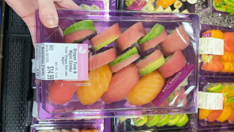 Snowfox Dragon Tuna & Nigiri Combo Raw
