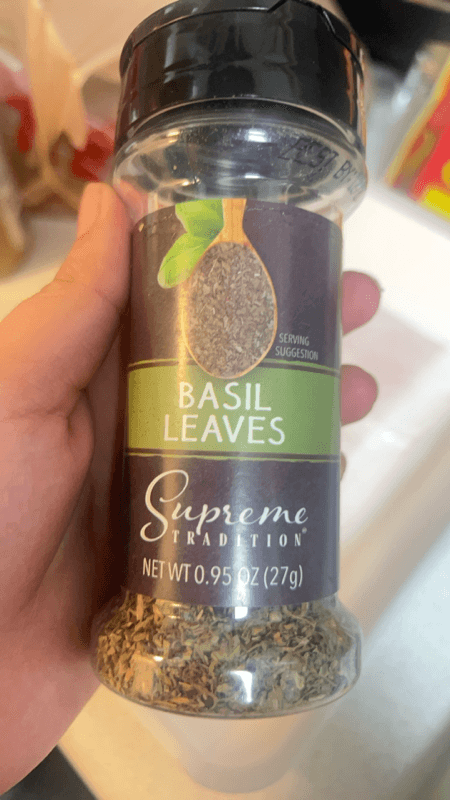 Supreme Tradition Basil Leaves
