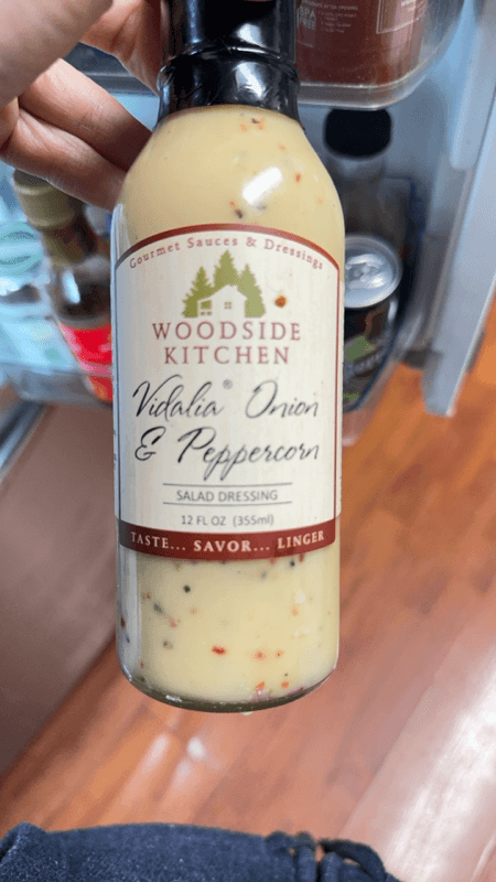 Woodside Kitchen Vidalia Onion & Peppercorn Salad Dressing
