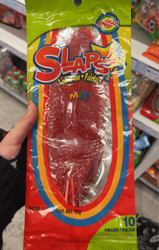 Pigui Slaps Lollipops Tropical Mix