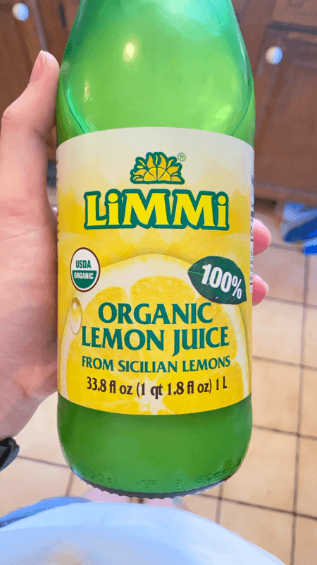 Limmi 100% Organic Lemon Juice From Sicilian Lemons