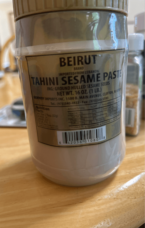 Beirut Tahini Sesame Paste
