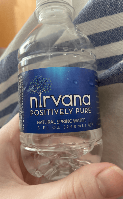 Nirvana Positively Pure Natural Spring Water