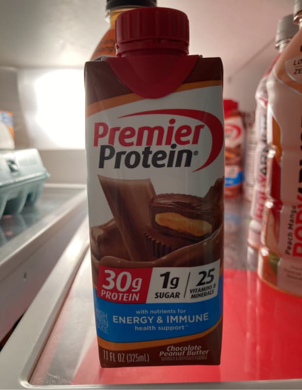 Premier Protein Shake Chocolate Peanut Butter Flavor